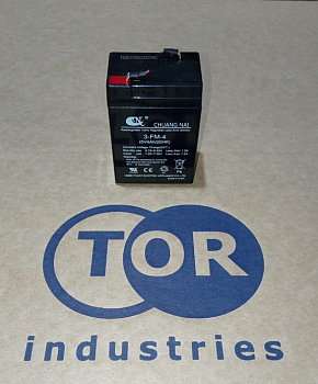 Аккумулятор для тележки WH-25ES 6V/1Ah свинцово-кислотный (WET battery)