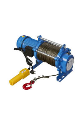 Лебедка TOR ЛЭК-500 E21 (KCD) 500 кг 220 В с канатом 100 м (T)