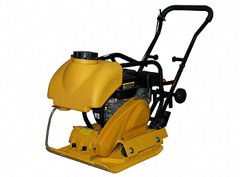 Виброплита TOR C-60(X)  67кг, 15кН (Honda) бак, коврик, колесный комплект