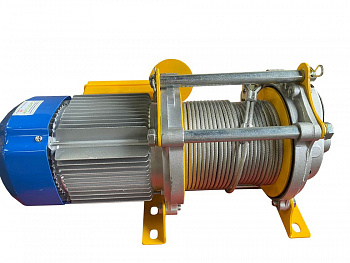 Лебедка TOR CD-500/1000-A (KCD-500/1000 kg, 220В) с канатом 50 м (алюминиевый корпус)