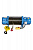 Лебедка TOR ЛЭК-1000 E21 (KCD) 1000/2000 кг 380 В с канатом 100/50 м (T)